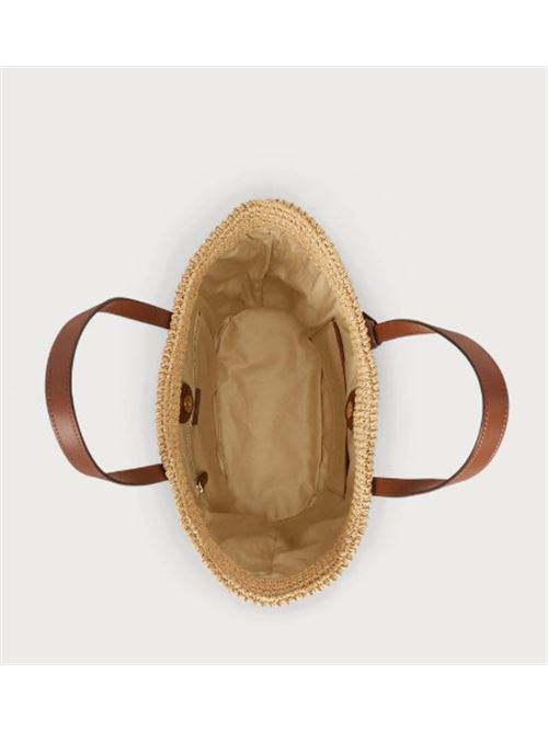 Lainey tote bag LAUREN RALPH LAUREN | LAINEY LG TT.NATURAL/TAN